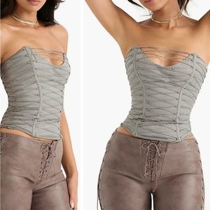 House of CB “MIRABELLE” lace up corset size S